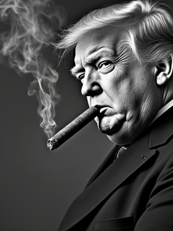 A Smoking Trump