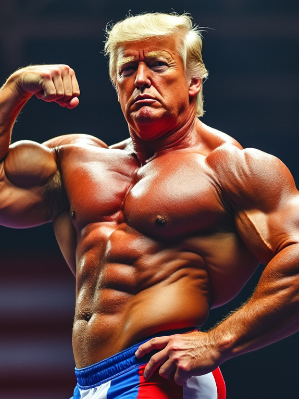 Flexing it Trump